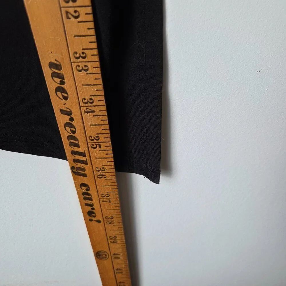 NWT NINE WEST BLACK WRAP / TIE STYLE MIDI SKIRT SIZE XL - Picture 16 of 16